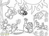 Coloring Bug Pages Getcolorings sketch template