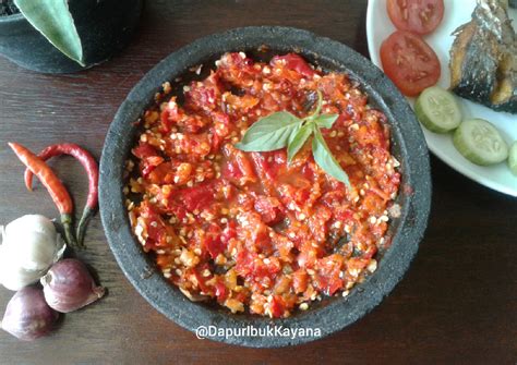 Cara Membuat 281 Sambal Goang Khas Sunda Yang Renyah