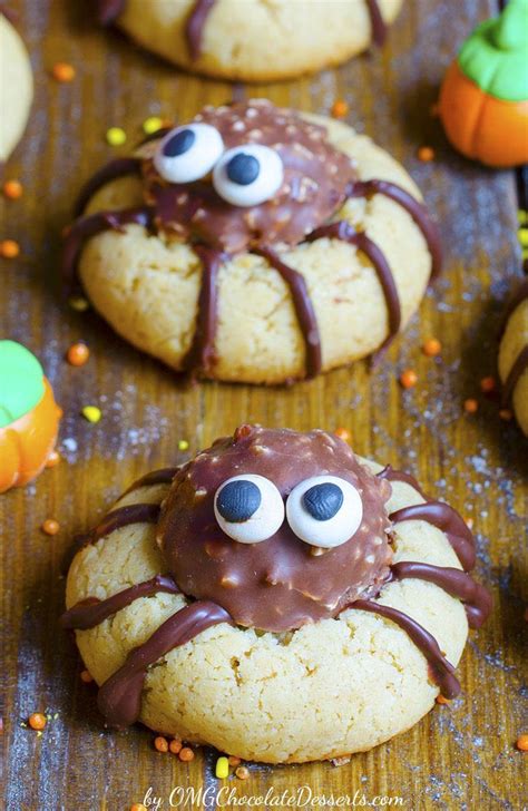 spider cookies halloween sugar cookies   chocolate truffles