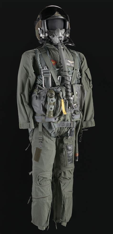 pilot flight suit  gear owned  charles  bolden national museum