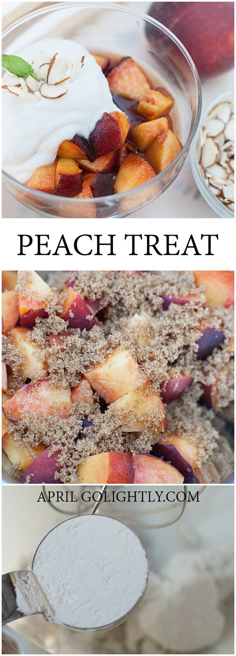 peach treat recipe april golightly