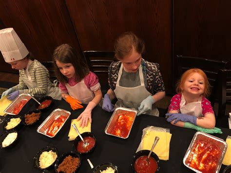 kids cooking class  maggianos mommy   monday  ed