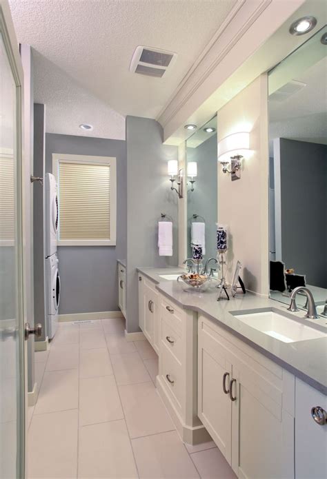 gorgeous  long narrow bathroom design ideas