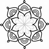 Mandalas Clipartlook sketch template