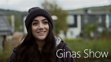 Gina Dirawi Hälsar På Sin Familj I Sundsvall Ginas Show Youtube
