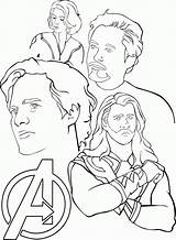 Coloring Avengers Pages Printable Uniquecoloringpages Book Gif Comments Coloringhome sketch template