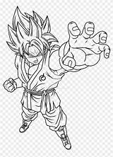 Goku Super Coloring Saiyan Blue Pages Ssgss Wiss Traje Dbs Son Drawing sketch template