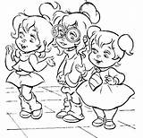 Coloring Chipettes Pages Choose Board Print Printable sketch template