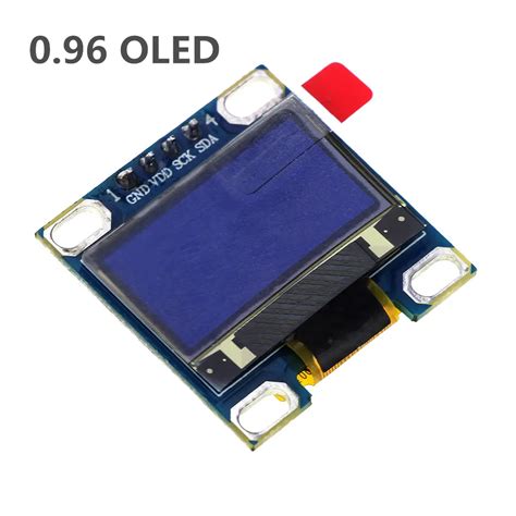 pin  white   oled module  oled display module   iic ic communicate