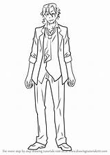 Servamp Toru Shirota Draw Manga Step sketch template