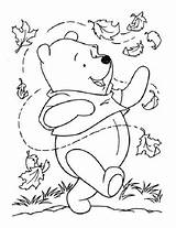 Pooh Winnie Ourson Vini Puxi Toamna Coloriage Foglie Leaves Colorat Divers Danse Feuilles Supercoloring Hojas Imprimer Coloriages Dibujo Colleziona Vectorizados sketch template