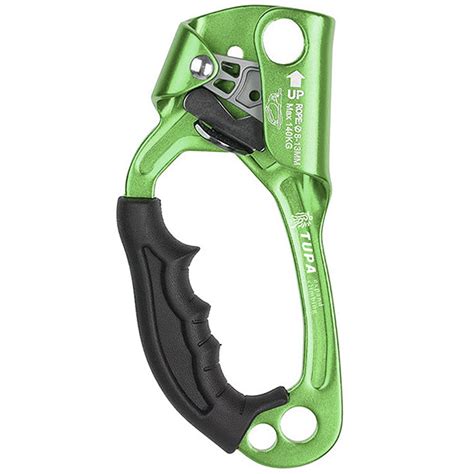 outdoor hand ascender rock climbing ascender  mm vertical rope access climbing rescue caving