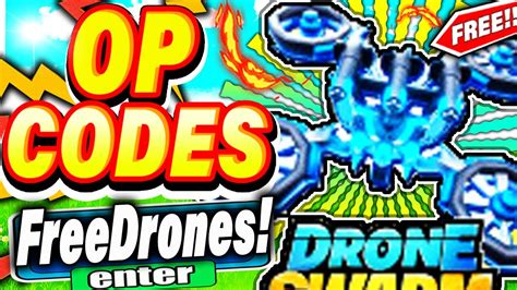 secret op codes  roblox drone swarm simulator codes  youtube