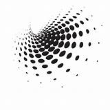 Halftone Swirling Openclipart sketch template