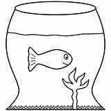 Fish Bowl Goldfish Coloring Clipart Template Cliparts Printable Clip Sheet Library Pages Clipartix Templet Bony Gif Big Popular Clipartbest sketch template