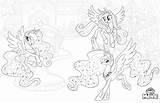 Luna Celestia Cadence Youloveit Ponies пони Getdrawings Ru раскраска кино sketch template