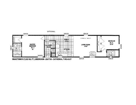 single wide mobile home floor plans  bedroom modern modular home