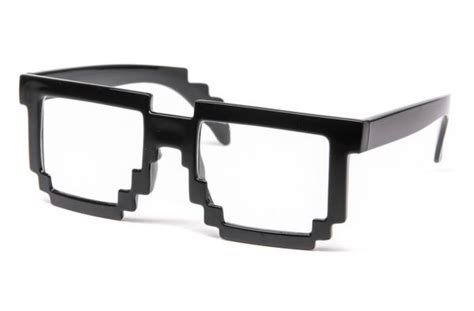 Vintage Pixelated Eyewear Pixel Glasses