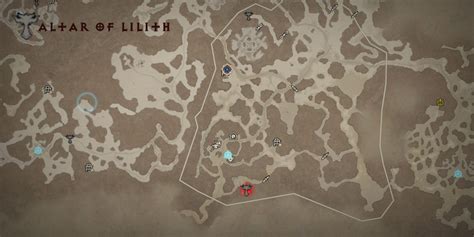 diablo   altars  lilith locations   fractured peaks