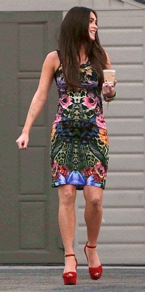 Megan Fox Wore A Jewel Embellished Roberto Cavalli Emerald Wild