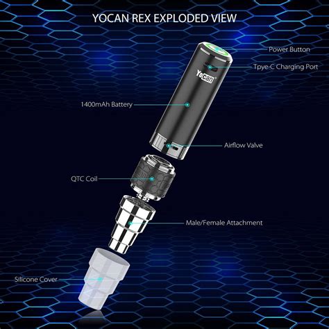 yocan rex portable enail vaporizer kit true wholesale