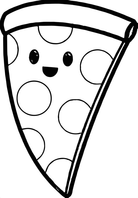 pizza  drawing  getdrawings
