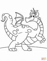 Dragon Coloring Pages Printable Supercoloring Dragons Book Cute Drawing Zdroj Pinu Categories sketch template