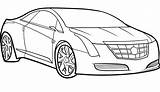 Cadillac Eldorado Panosundaki sketch template
