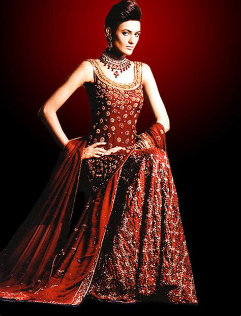 Exotica Fashion Red Indian Bridal Dresses