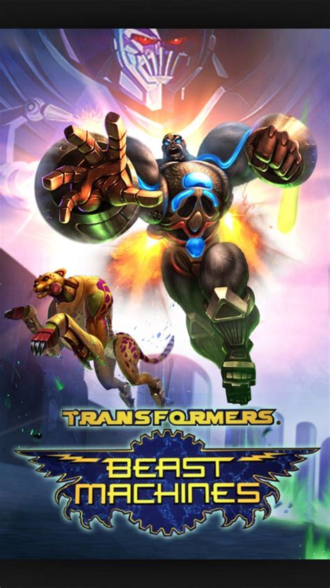beast machines transformers poster beast machines transformers