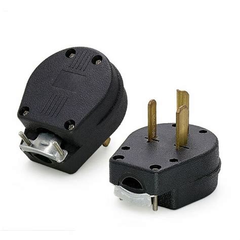 3 Prong 50 Amp Male 6 30p 6 50p Replacement Plug 220v For Electrical Rv