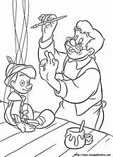 Pinocchio Stampare sketch template