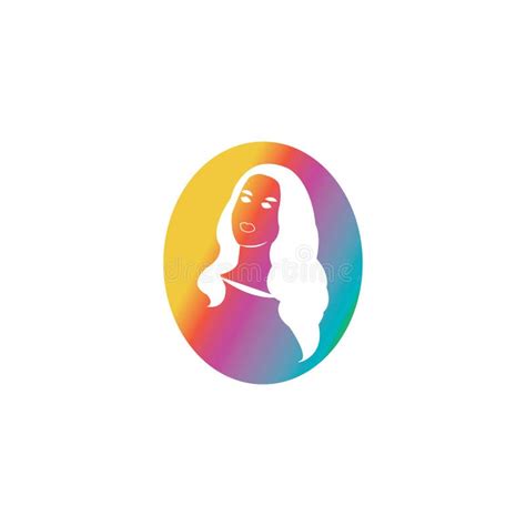 woman face silhouette stock vector illustration  shape
