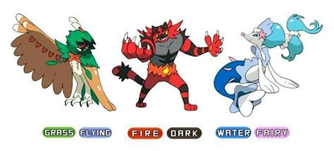 alola starters potential evolutions pokemon amino