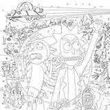 Morty Kolorowanki Coloriage Scribblefun Druku Raskrasil Dzieci Depuis sketch template