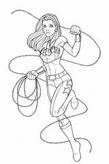 Coloring Dc Girls Zatanna Superhero Pages Sirens sketch template