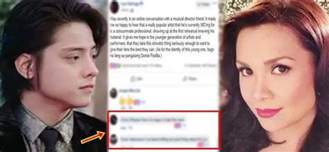 lea salonga s viral post over daniel padilla elicits celebrities comments