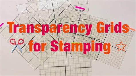 transparency grids  stamping tim holtz stamping platform stamp grid