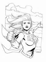 Coloring Pages Supergirl Girl Printable Super Superheroes Drawing Adult Bright Colors Favorite Color Choose Comic Letscolorit Recommended sketch template