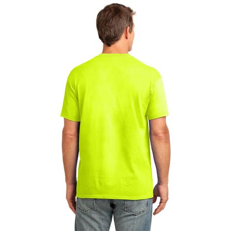 gildan  performance  shirt safety green fullsourcecom