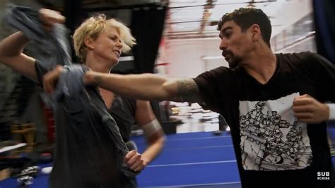 charlize theron s fight training footage is unbelievable