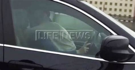 watch moment shocked motorist captures man having sex with a woman while driving mirror online