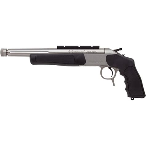 cva scout  pistol  creedmoor ss threaded barrel durasight  scope rail stainless