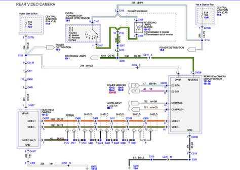 ford camera wiring harnes wiring diagram