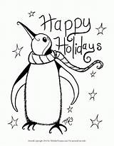 Coloring Pages Holiday Happy Printable Holidays Christmas Easy Adults Reindeer Kids Clipart Card Fawns Popular Coloringhome Library Comments sketch template