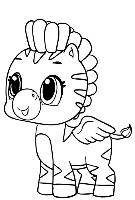 hatchimals coloring page drawing