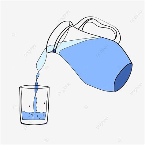 pouring water vector png images vector kettle pouring water pour