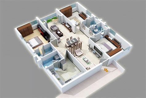 designs ideas   apartment   storey  bedroom floor plans home design lover