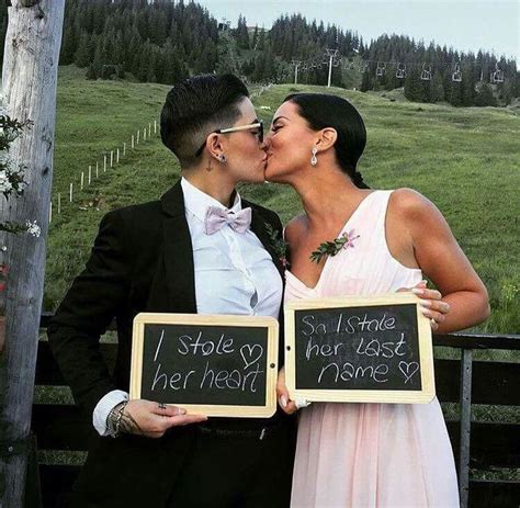 96 Best Butch Femme Lesbian Wedding Photographs Images On