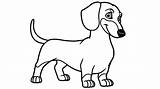 Dachshund Weiner Bestcoloringpagesforkids sketch template